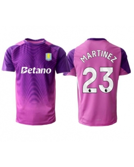Billige Fotballdrakt Aston Villa Emiliano Martinez #23 Keeper Replika Tredjedrakt 2025-26 Kortermet Billige Fotballdrakt Aston Villa Emiliano Martinez #23 Keeper Replika Tredjedrakt 2025-26 Kortermet